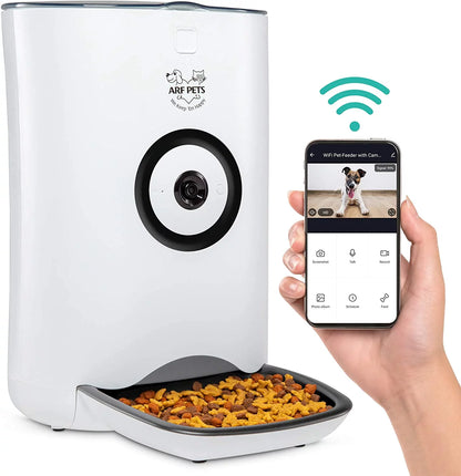 Smart Automatic Pet Feeder with Wi-Fi, HD Camera & Video Recording with Easy App-Control